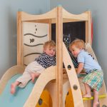 Indoor toddler balance beam for coordination training