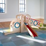 Playset created to support baby motor skill growth