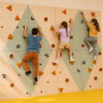 EDU-CW-108 wide kids climbing wall by EDUTECA