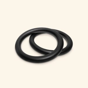CLIMBO GYM RINGS- WB-GR - Black